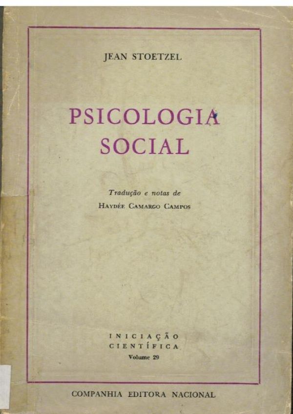 Psicologia Social - Vol. 29